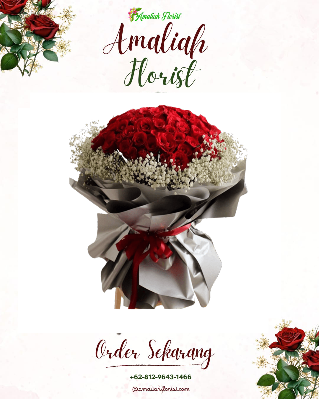 Buket Bunga Karang Tengah